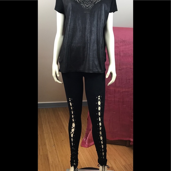 h and m thick leggings